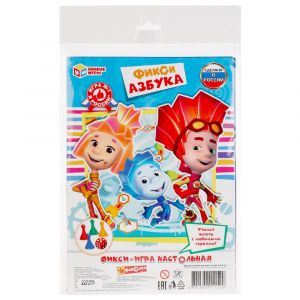 Настольная игра-ходилка Азбука Фиксики в блистере малого формата