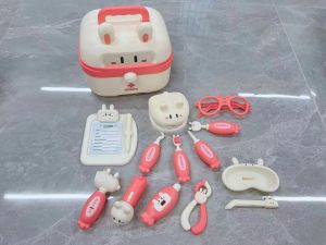 Детский набор доктора розовый