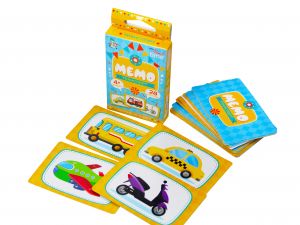Игра настольная "МЕМО" Транспорт.