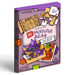 Нераскрытые дела. Таинственный незнакомец, 20 карт, 6+ 7798688