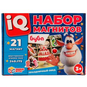 Праздничный обед. IQ набор магнитов. Буба.